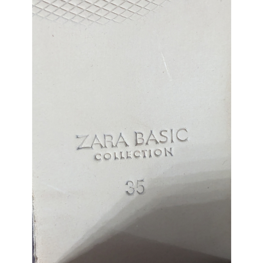 ZARA Suede Studded Ankle Boots With Buckles Women's Size 5 - Picture 10 of 16